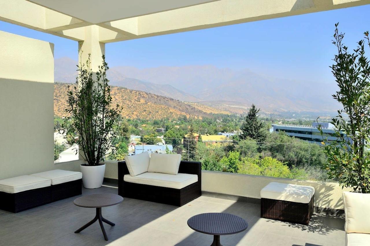 Lotus Blanc Studio- W/ Mountain View, Pool And Gym Santiago Eksteriør bilde